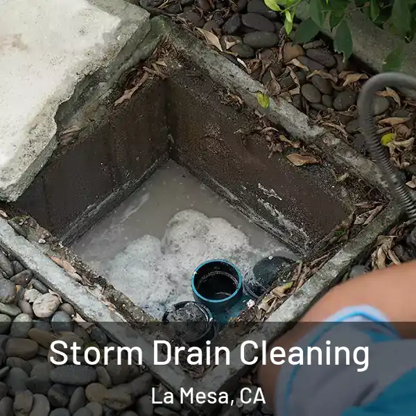  Storm Drain Cleaning La Mesa, CA