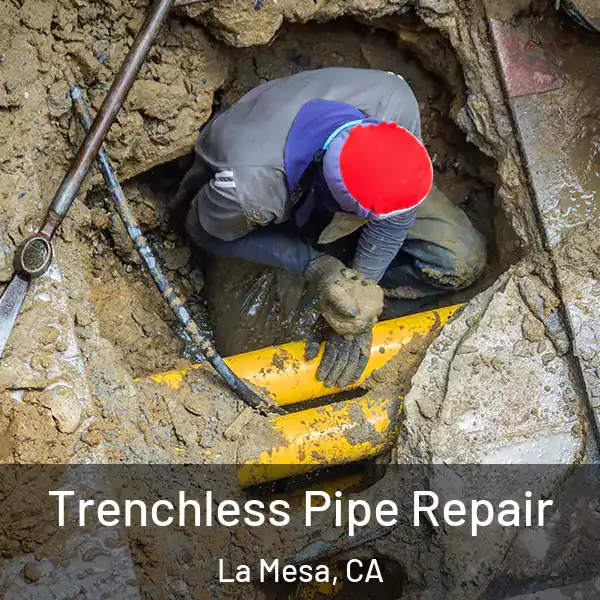  Trenchless Pipe Repair La Mesa, CA